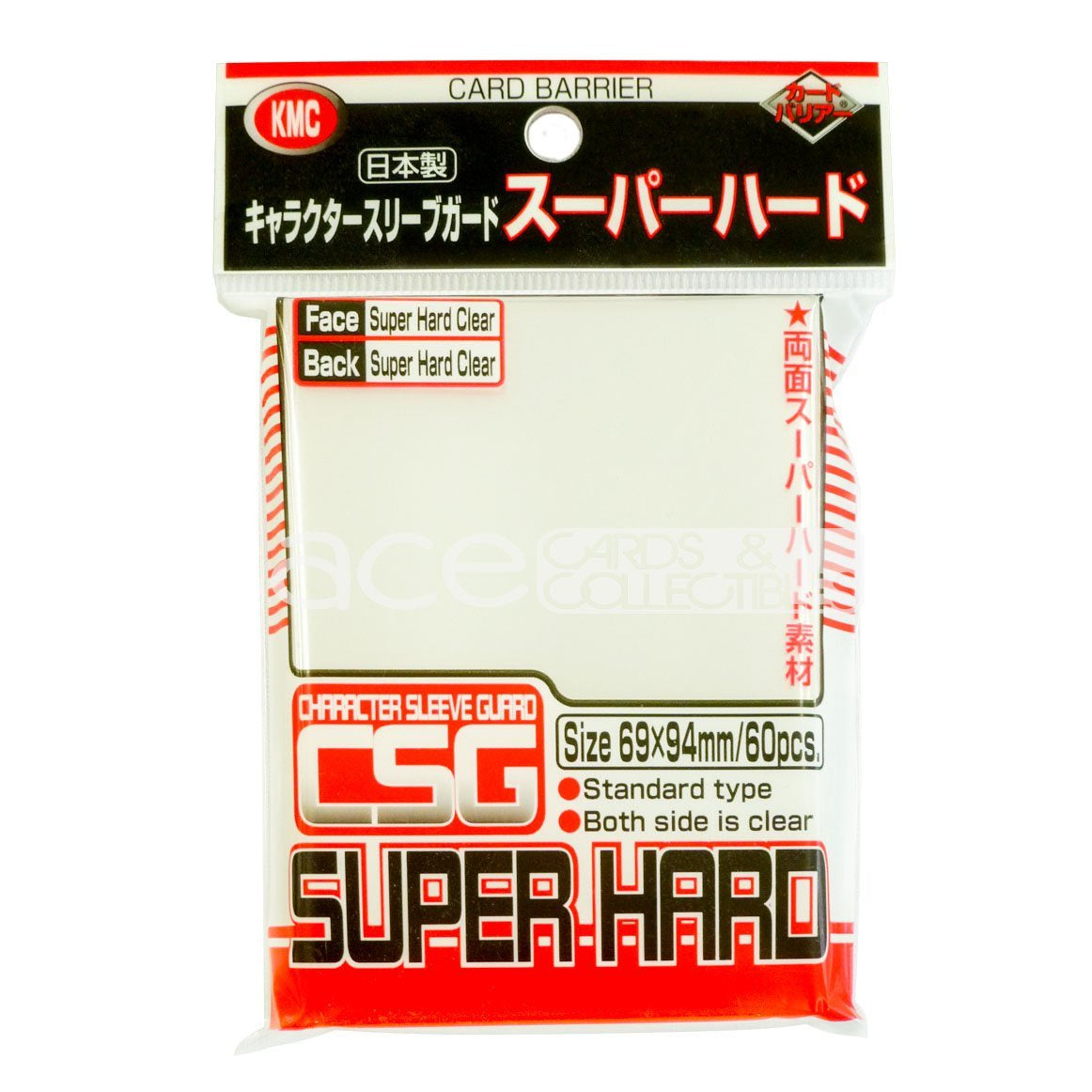 KMC CHARACTER GUARD SUPER HARD CLEAR 60CT | Play N Trade Winnipeg