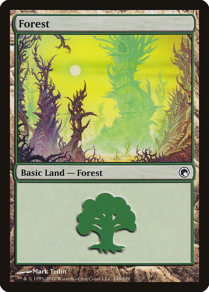 Forest (248) [Scars of Mirrodin] | Play N Trade Winnipeg