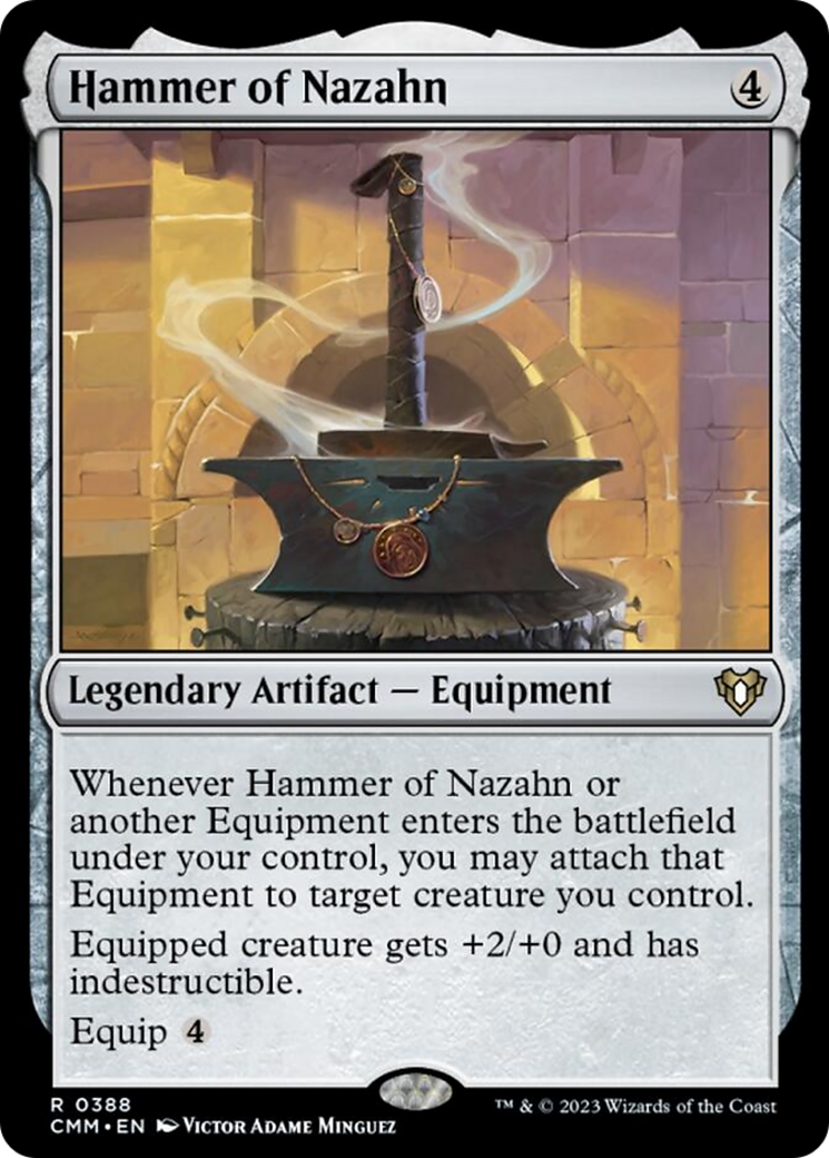 Hammer of Nazahn [Commander Masters] | Play N Trade Winnipeg