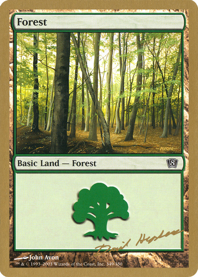 Forest (dh349) (Dave Humpherys) [World Championship Decks 2003] | Play N Trade Winnipeg