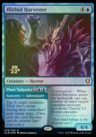 Illithid Harvester // Plant Tadpoles [Commander Legends: Battle for Baldur's Gate Prerelease Promos] | Play N Trade Winnipeg
