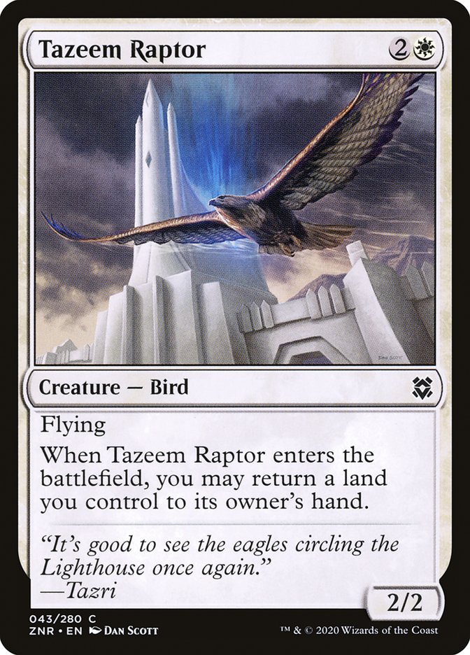 Tazeem Raptor [Zendikar Rising] | Play N Trade Winnipeg