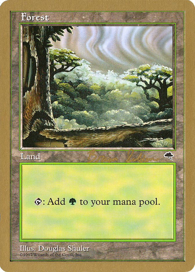 Forest (bs349) (Brian Selden) [World Championship Decks 1998] | Play N Trade Winnipeg