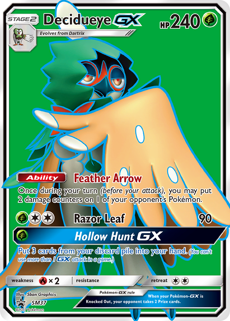 Decidueye GX (SM37) [Sun & Moon: Black Star Promos] | Play N Trade Winnipeg