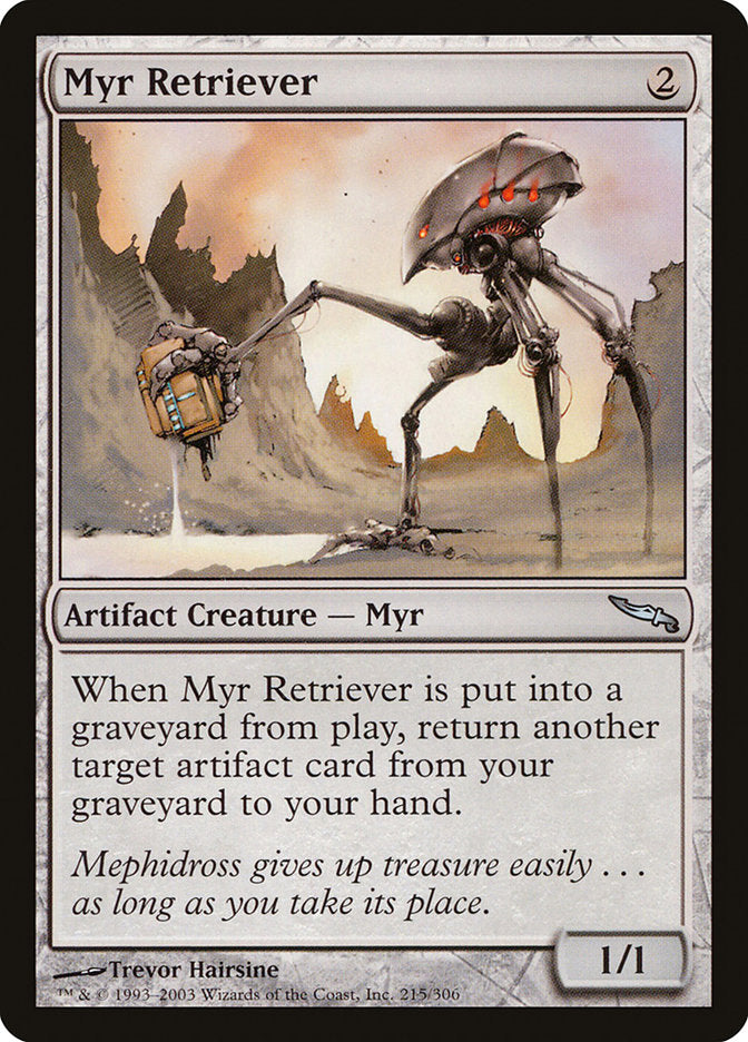 Myr Retriever [Mirrodin] | Play N Trade Winnipeg