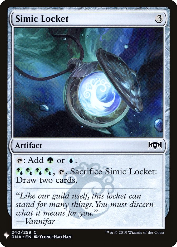 Simic Locket [Mystery Booster] | Play N Trade Winnipeg