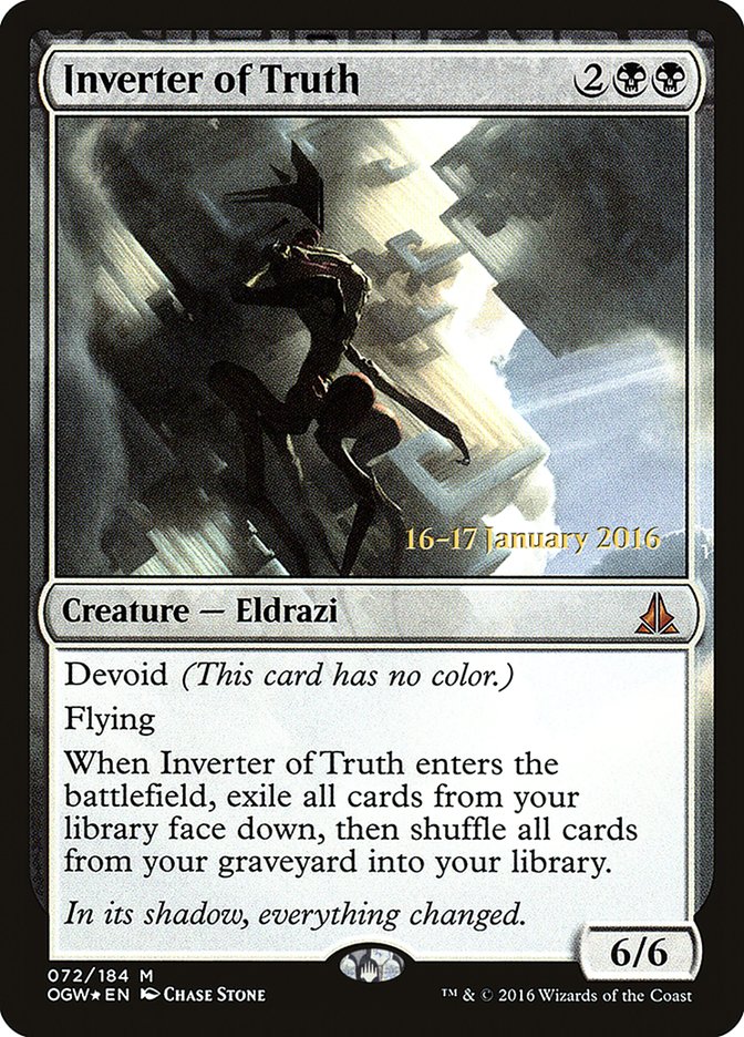 Inverter of Truth [Oath of the Gatewatch Prerelease Promos] | Play N Trade Winnipeg