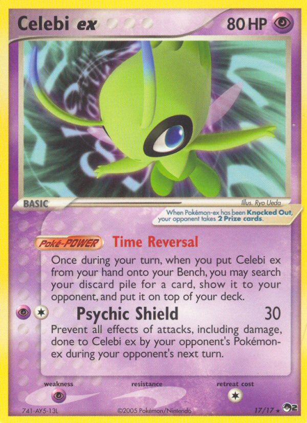 Celebi ex (17/17) [POP Series 2] | Play N Trade Winnipeg