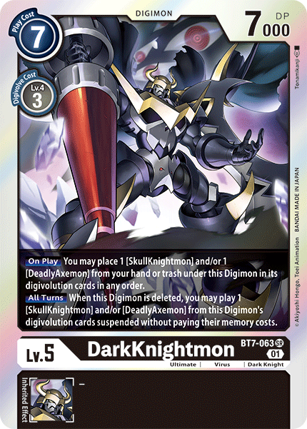 DarkKnightmon [BT7-063] [Next Adventure] | Play N Trade Winnipeg