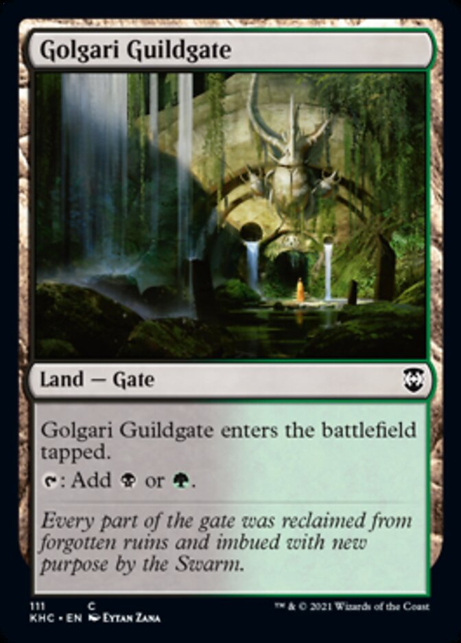 Golgari Guildgate [Kaldheim Commander] | Play N Trade Winnipeg