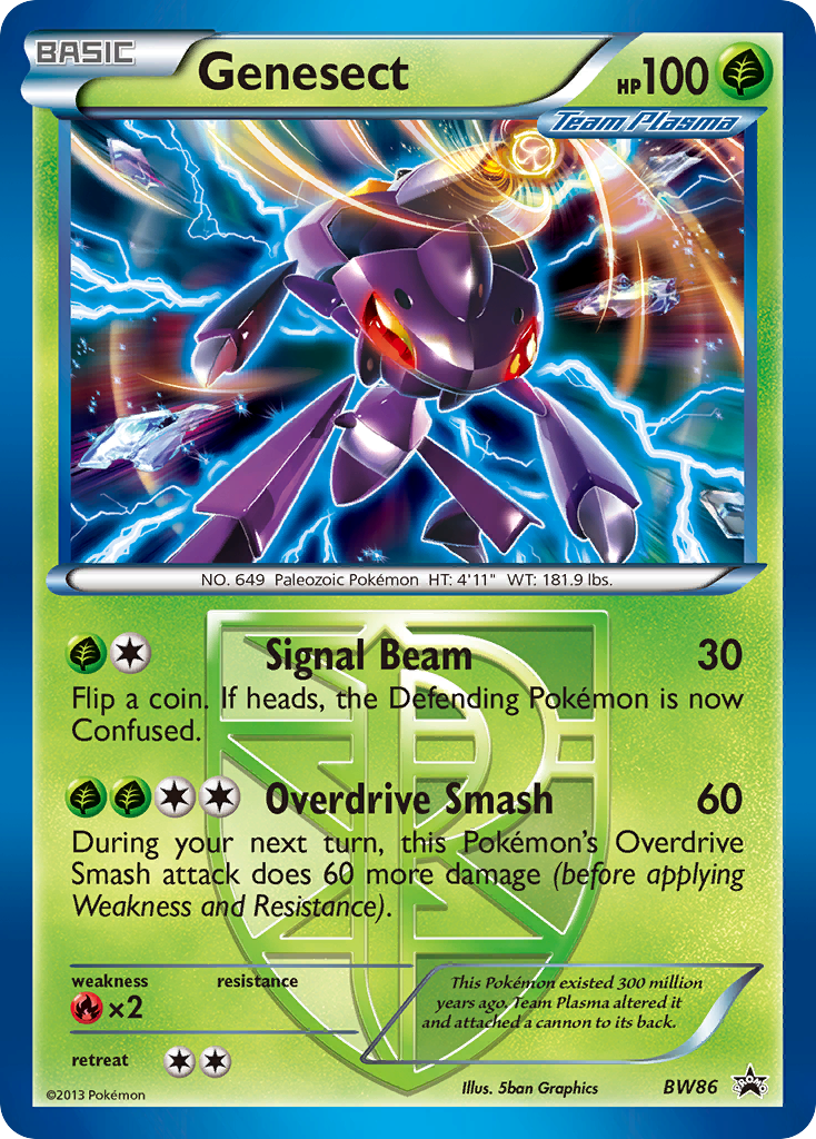 Genesect (BW86) (Team Plasma) [Black & White: Black Star Promos] | Play N Trade Winnipeg