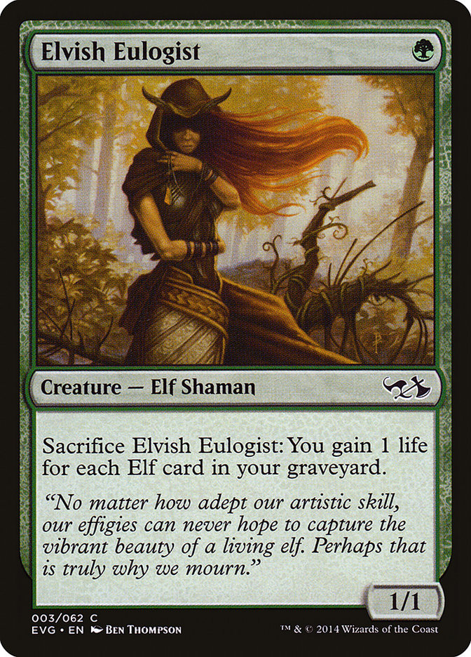 Elvish Eulogist (Elves vs. Goblins) [Duel Decks Anthology] | Play N Trade Winnipeg