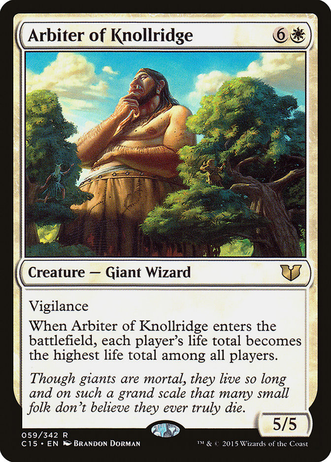 Arbiter of Knollridge [Commander 2015] | Play N Trade Winnipeg