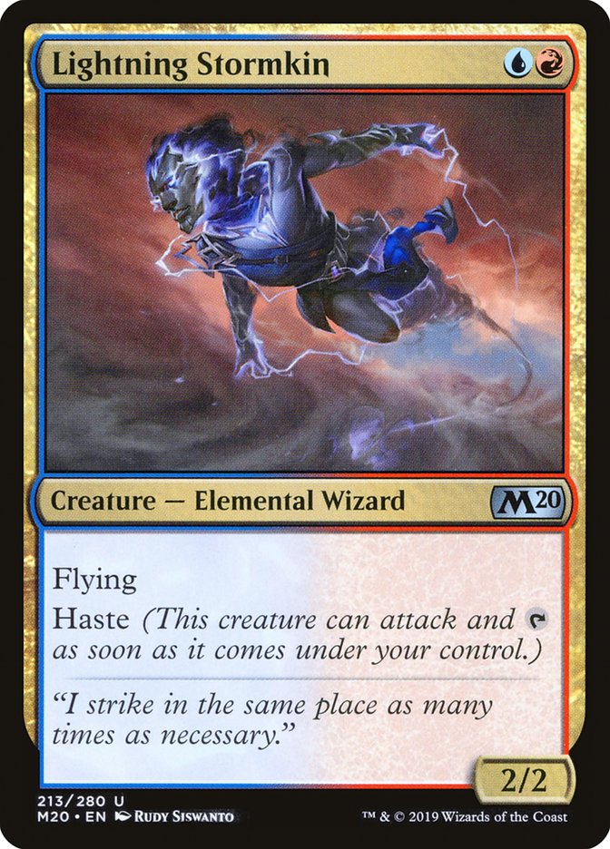 Lightning Stormkin [Core Set 2020] | Play N Trade Winnipeg