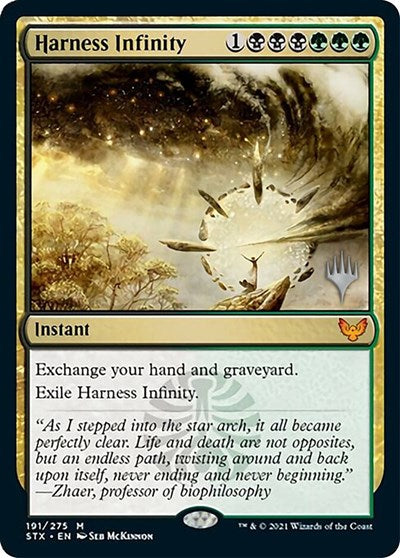 Harness Infinity (Promo Pack) [Strixhaven: School of Mages Promos] | Play N Trade Winnipeg