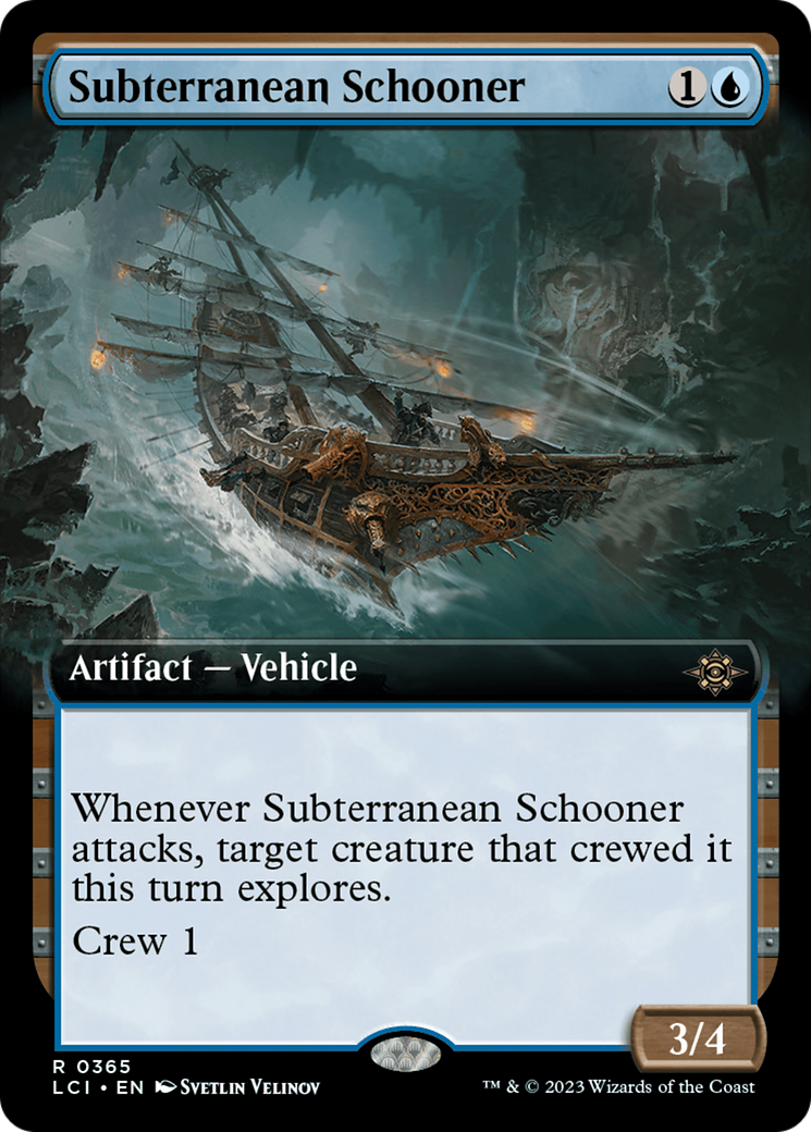 Subterranean Schooner (Extended Art) [The Lost Caverns of Ixalan] | Play N Trade Winnipeg