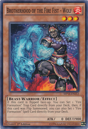 Brotherhood of the Fire Fist - Wolf [MP14-EN012] Common | Play N Trade Winnipeg