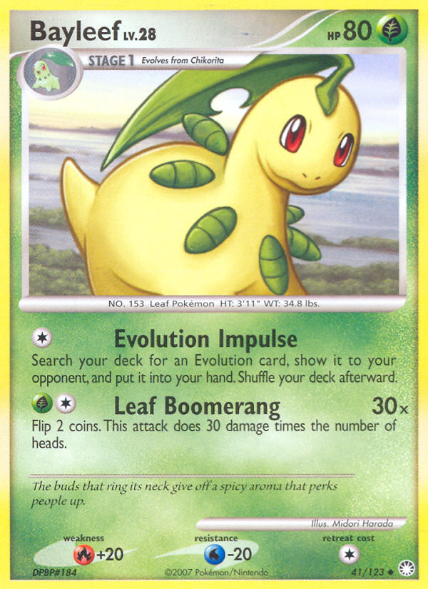 Bayleef (41/123) [Diamond & Pearl: Mysterious Treasures] | Play N Trade Winnipeg