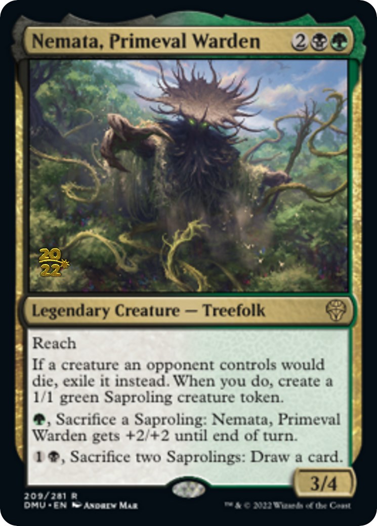 Nemata, Primeval Warden [Dominaria United Prerelease Promos] | Play N Trade Winnipeg