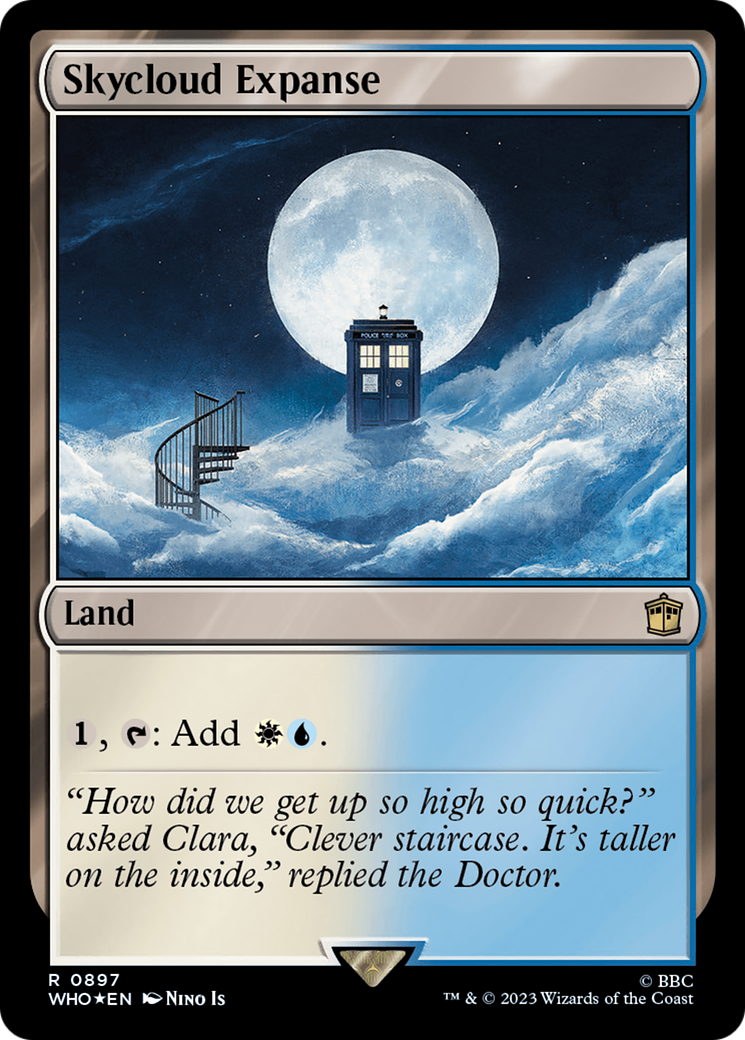 Skycloud Expanse (Surge Foil) [Doctor Who] | Play N Trade Winnipeg