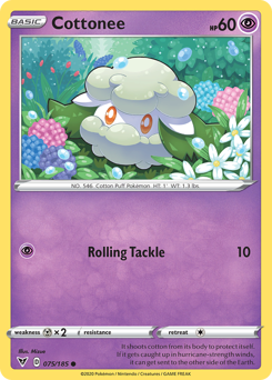 Cottonee (075/185) [Sword & Shield: Vivid Voltage] | Play N Trade Winnipeg