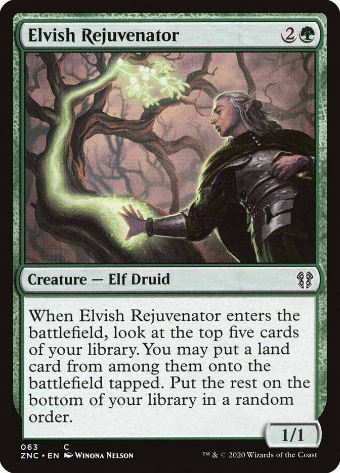 Elvish Rejuvenator [Zendikar Rising Commander] | Play N Trade Winnipeg