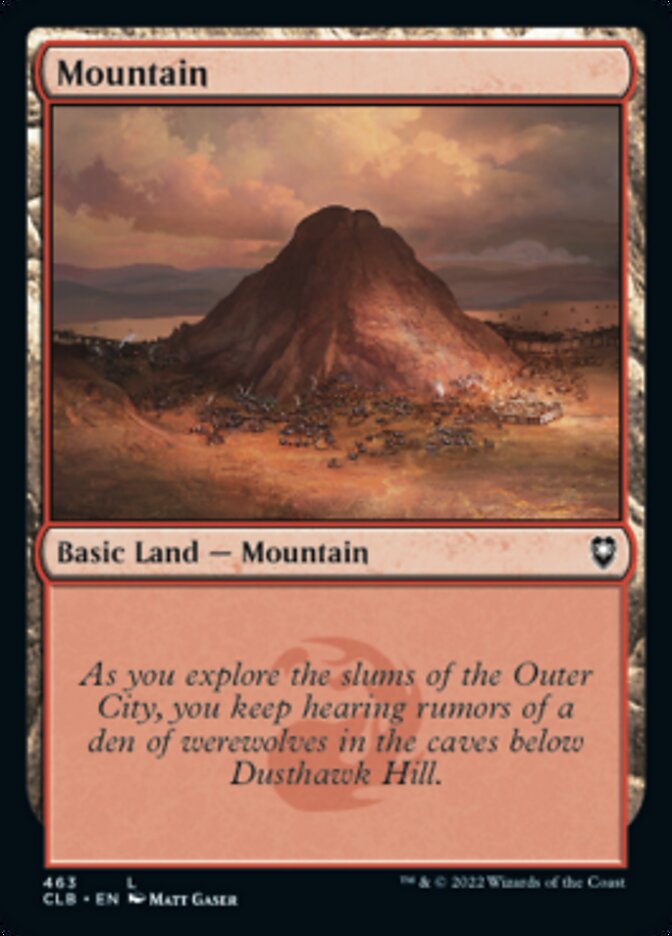 Mountain (463) [Commander Legends: Battle for Baldur's Gate] | Play N Trade Winnipeg