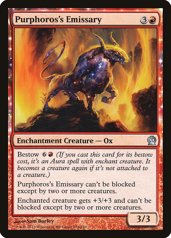 Purphoros's Emissary [Theros] | Play N Trade Winnipeg