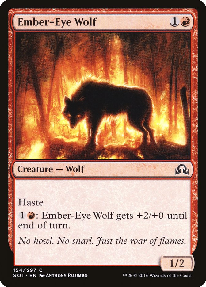 Ember-Eye Wolf [Shadows over Innistrad] | Play N Trade Winnipeg