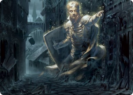 Dennick, Pious Apparition Art Card [Innistrad: Midnight Hunt Art Series] | Play N Trade Winnipeg