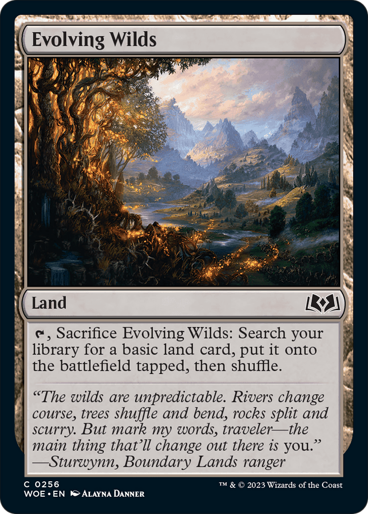 Evolving Wilds [Wilds of Eldraine] | Play N Trade Winnipeg