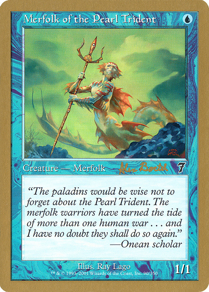 Merfolk of the Pearl Trident (Alex Borteh) [World Championship Decks 2001] | Play N Trade Winnipeg