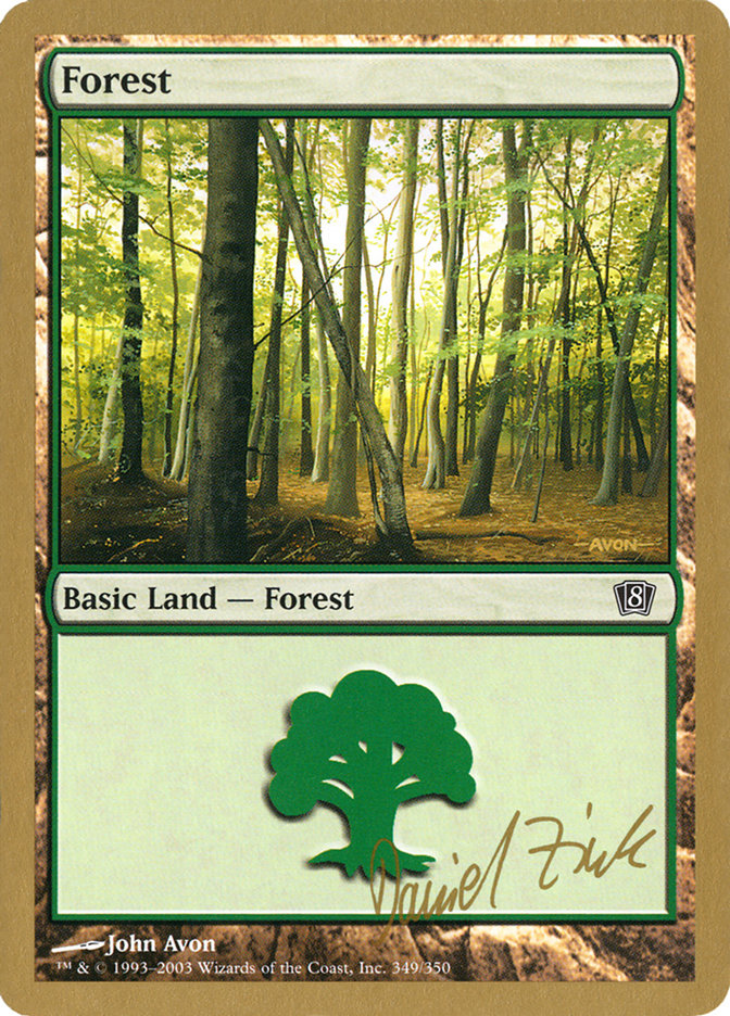 Forest (dz349) (Daniel Zink) [World Championship Decks 2003] | Play N Trade Winnipeg