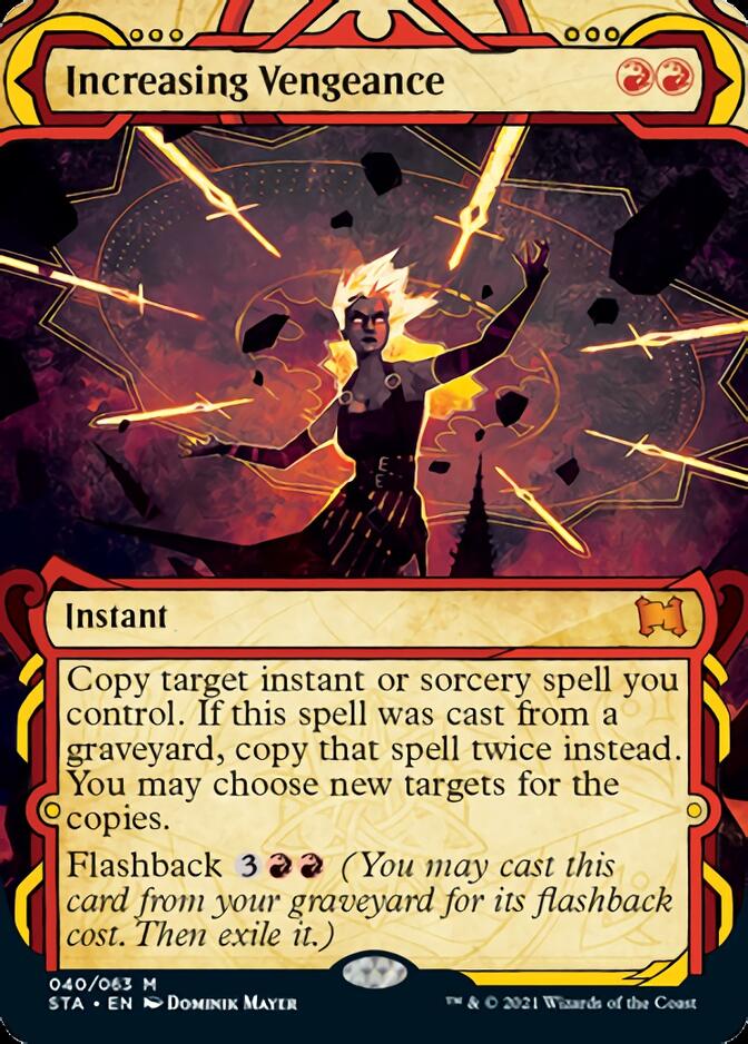 Increasing Vengeance (Etched Foil) [Strixhaven Mystical Archive] | Play N Trade Winnipeg