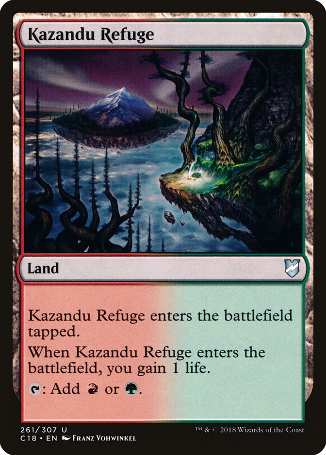 Kazandu Refuge [Commander 2018] | Play N Trade Winnipeg