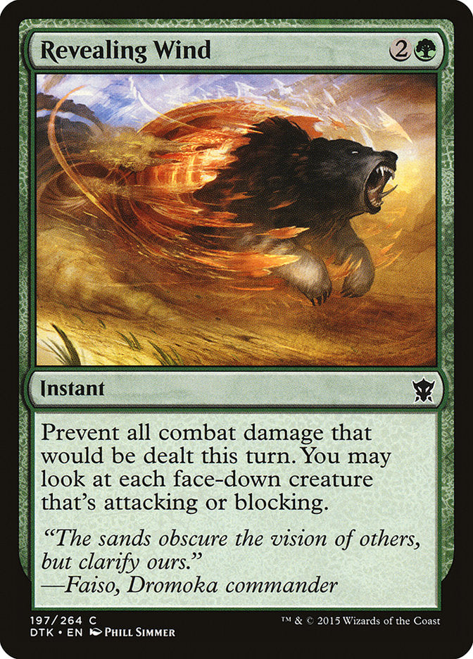 Revealing Wind [Dragons of Tarkir] | Play N Trade Winnipeg