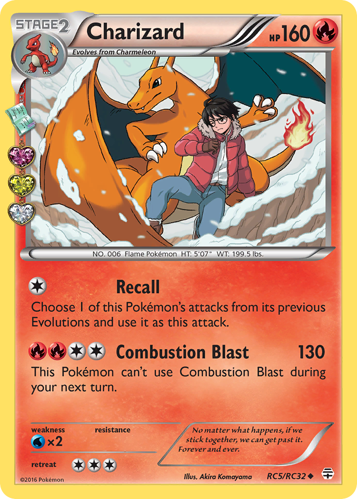 Charizard (RC5/RC32) [XY: Generations] | Play N Trade Winnipeg