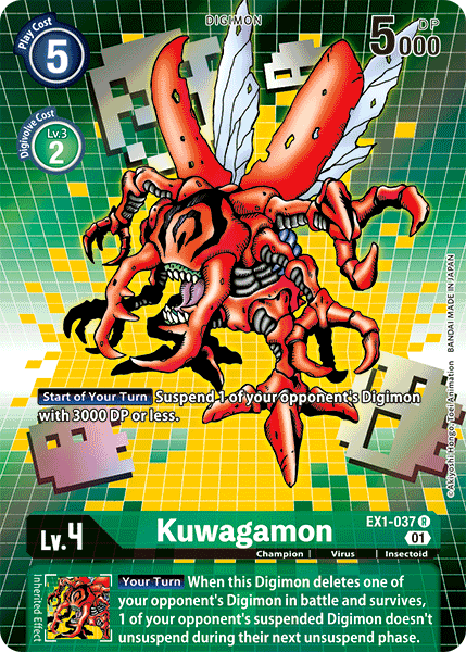 Kuwagamon [EX1-037] (Alternate Art) [Classic Collection] | Play N Trade Winnipeg