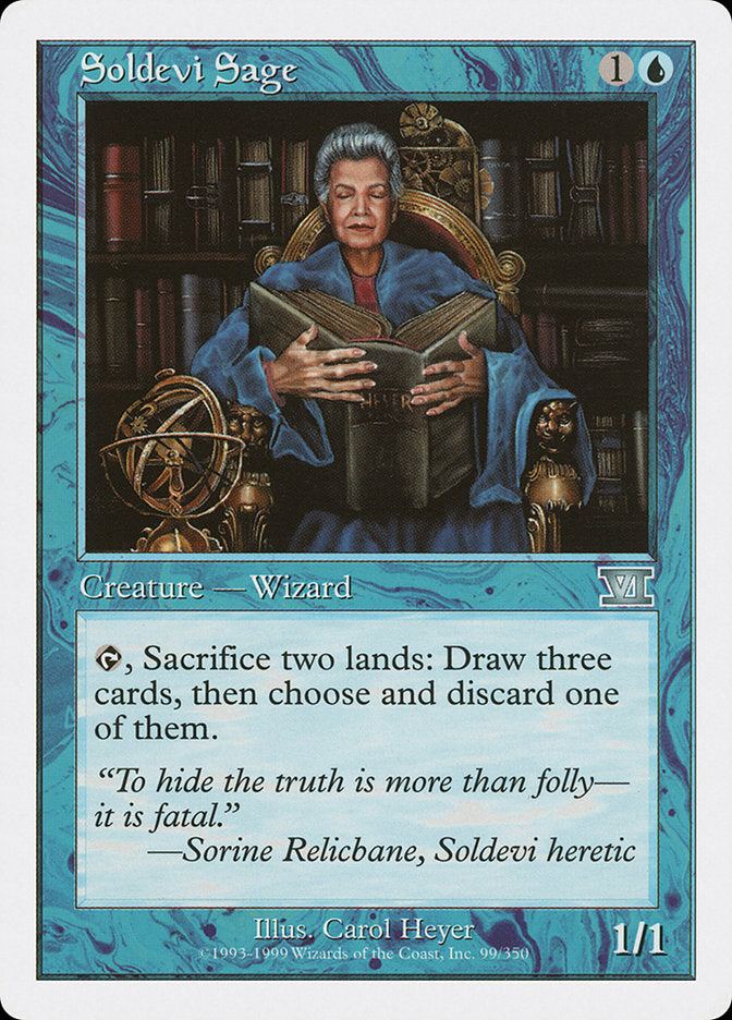 Soldevi Sage [Classic Sixth Edition] | Play N Trade Winnipeg