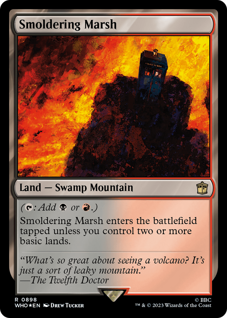 Smoldering Marsh (Surge Foil) [Doctor Who] | Play N Trade Winnipeg