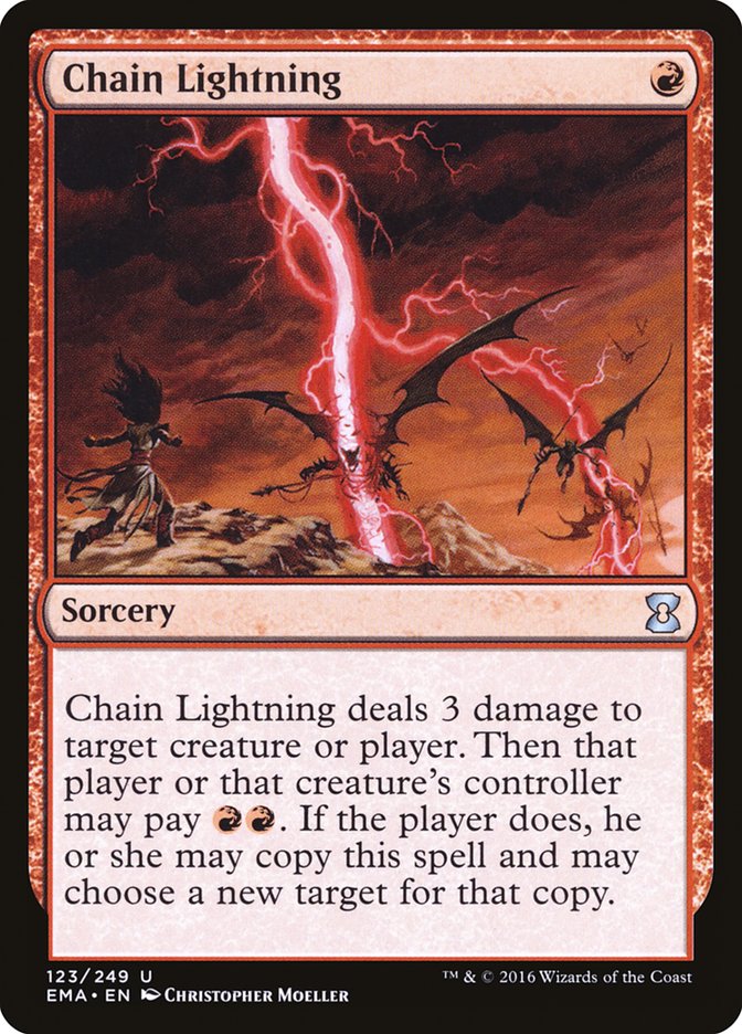 Chain Lightning [Eternal Masters] | Play N Trade Winnipeg