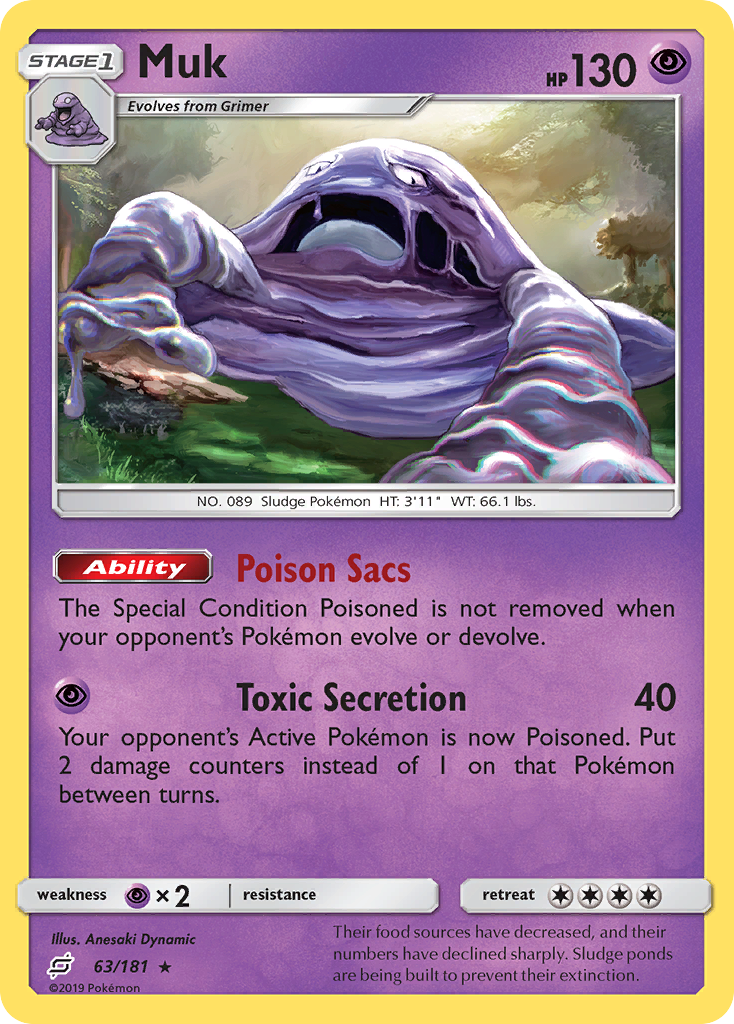 Muk (63/181) [Sun & Moon: Team Up] | Play N Trade Winnipeg