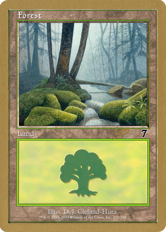 Forest (rl328) (Raphael Levy) [World Championship Decks 2002] | Play N Trade Winnipeg