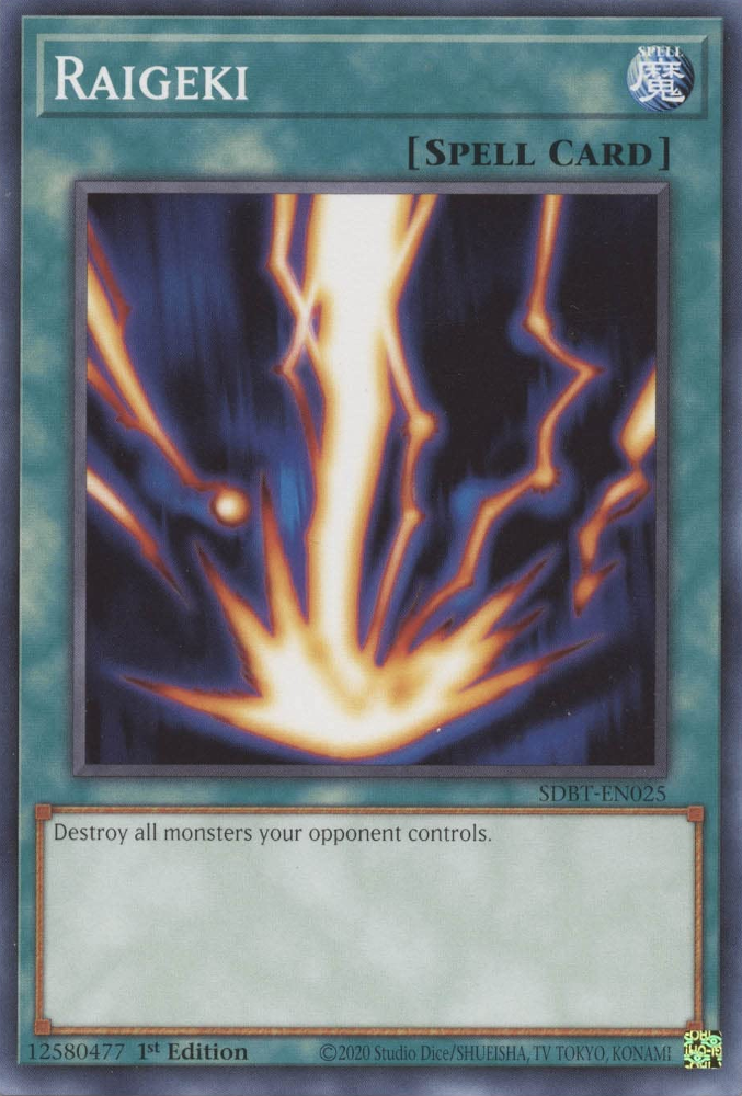 Raigeki [SDBT-EN025] Common | Play N Trade Winnipeg