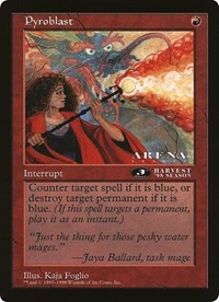 Pyroblast (Oversized) [Oversize Cards] | Play N Trade Winnipeg