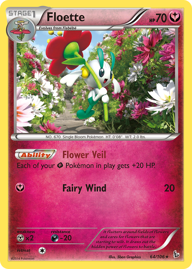 Floette (64/106) [XY: Flashfire] | Play N Trade Winnipeg