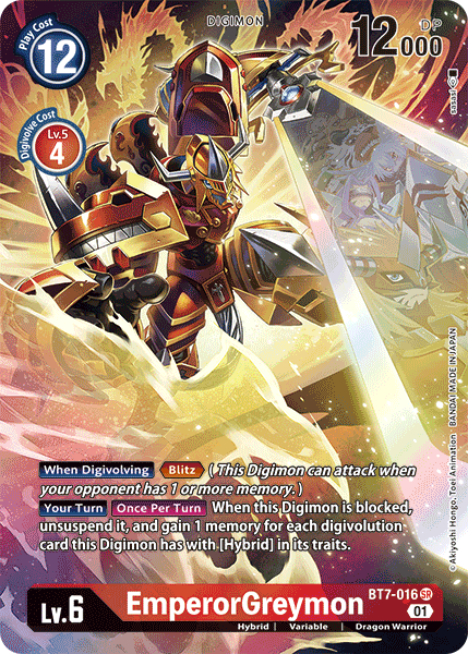 EmperorGreymon [BT7-016] (Alternate Art) [Next Adventure] | Play N Trade Winnipeg