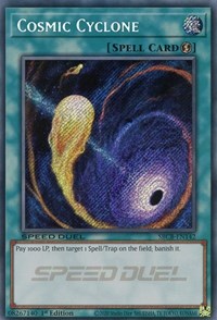 Cosmic Cyclone (Secret) [SBCB-EN142] Secret Rare | Play N Trade Winnipeg