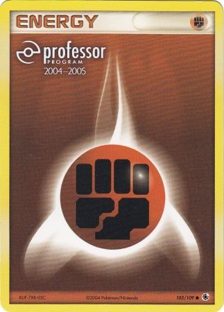 Fighting Energy (105/109) (2004 2005) [Professor Program Promos] | Play N Trade Winnipeg