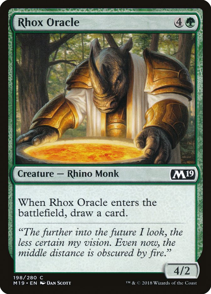 Rhox Oracle [Core Set 2019] | Play N Trade Winnipeg